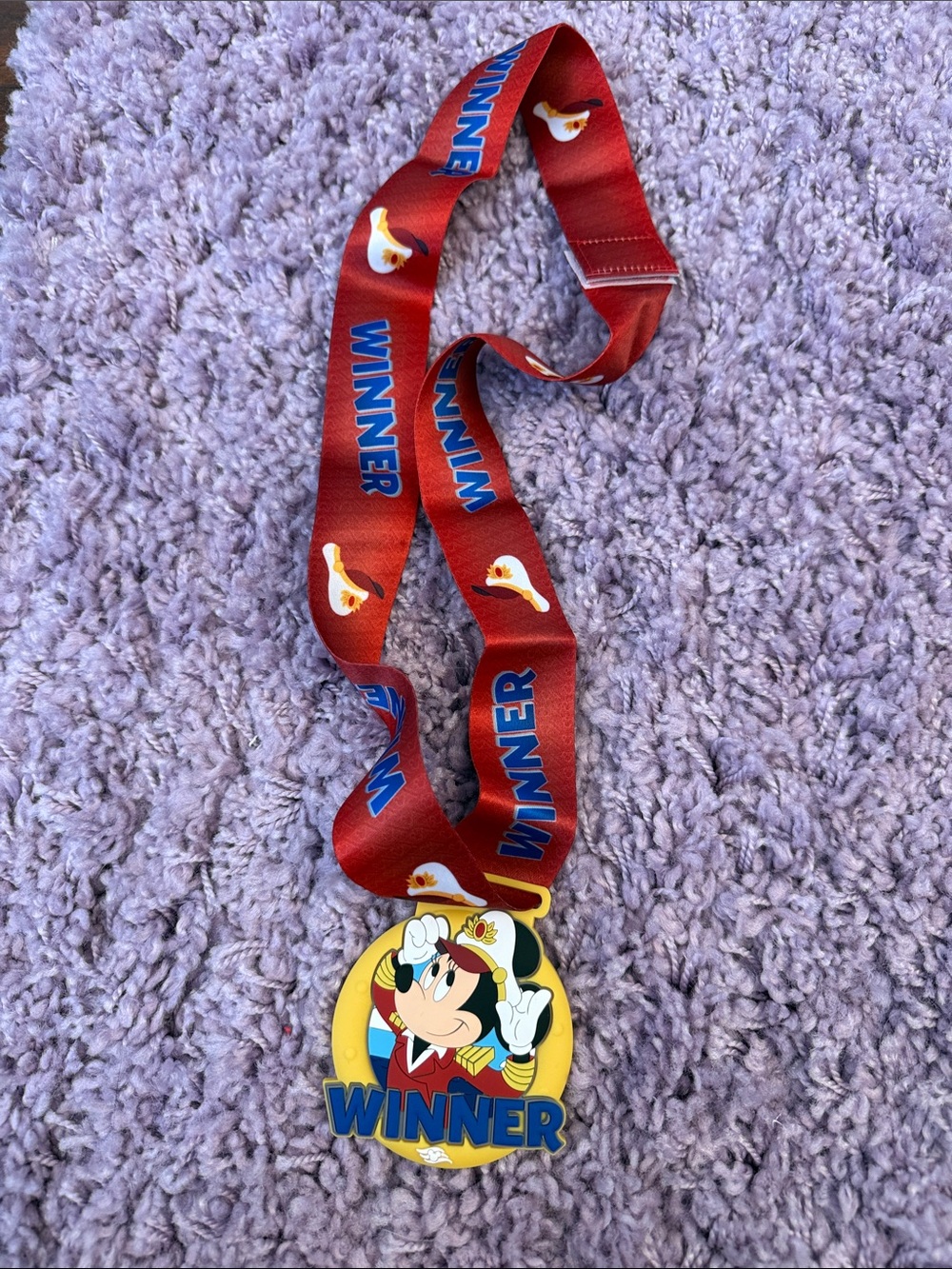 Disney Cruise Captain Minnie 'Winner' Medallion from trivia